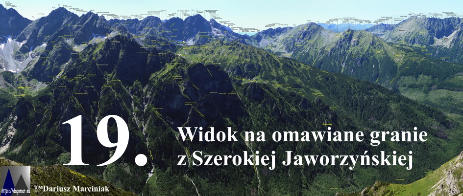 Widok z Szerokiej Jaworzyńskiej